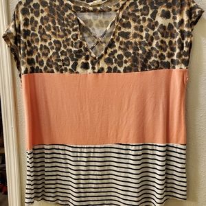 Mixed Print Top